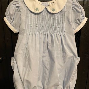 Royal Child Outfit with Collar Light Blue Size 24 Months
